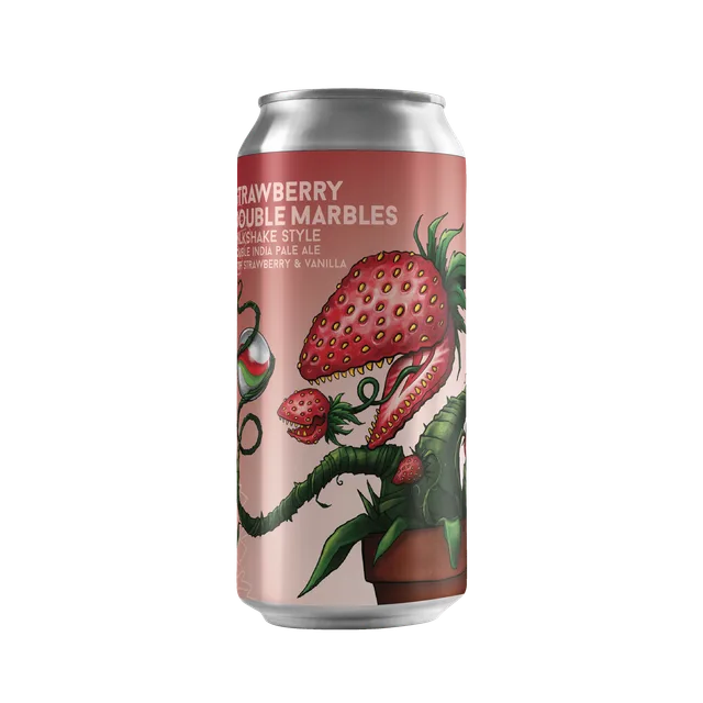 Strawberry Double Marbles